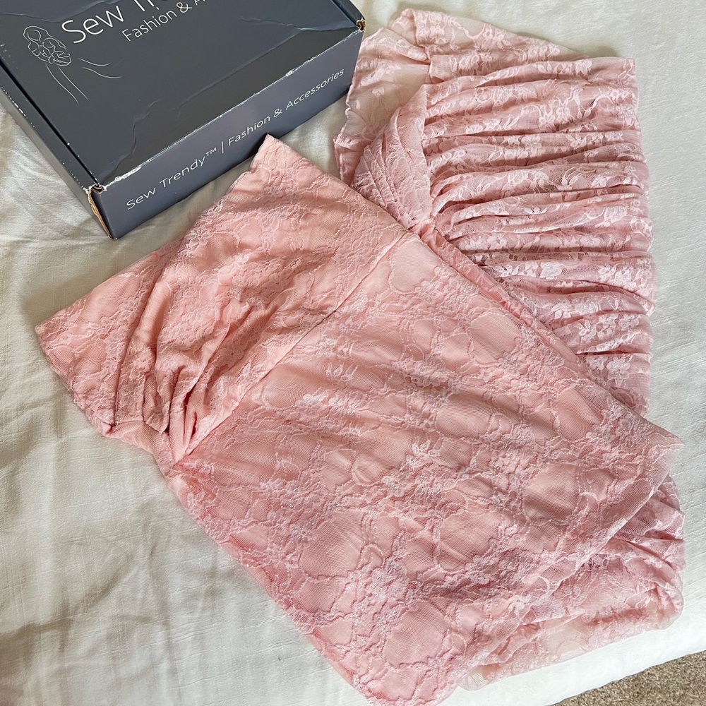 Sew Trendy Mermaid Pink Blush Dress